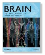 L’illustration de cet article est en couverture du dernier numéro du journal “Brain, a Journal of Neurology”