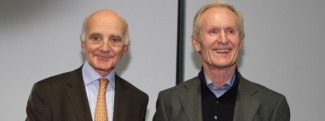 Professor Gérard Saillant and Jean-Claude Olivier