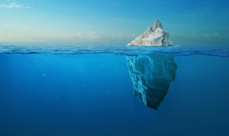 Un iceberg