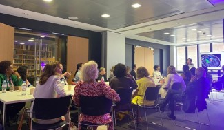 Présentation lors de la visite international