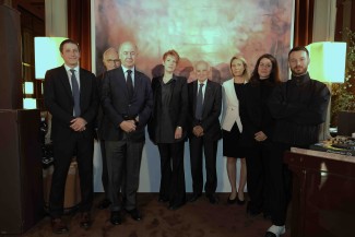 Mehdi Touat, François Henrot, Serge Weinberg, Natacha Polony, Gérard Saillant, Stéphanie Debette, Rebecca-Lamarche-Vadel, Oliver Beer
