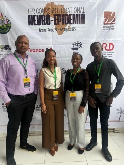 quatre jeunes chercheurs et chercheuses rwandais